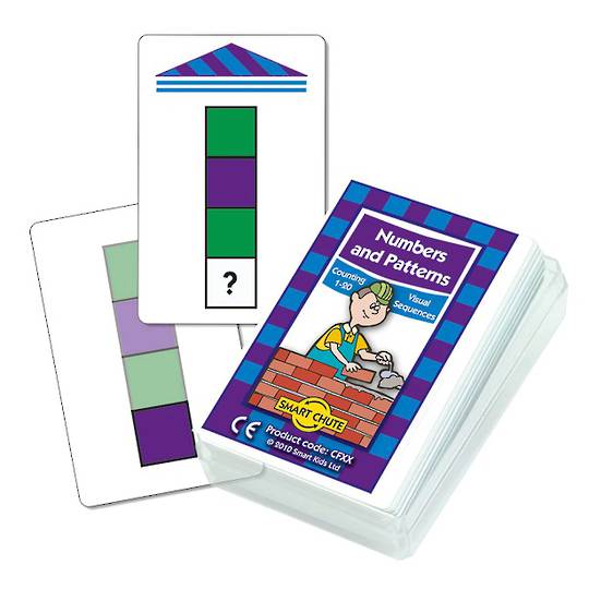 Numbers & Patterns Smart Chute Cards